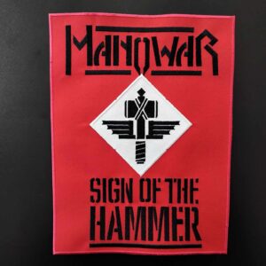 MANOWAR - Sign of the Hammer nášivka veľká
