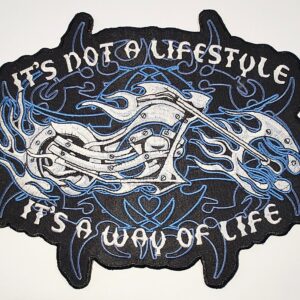 IT'S A WAY OF LIFE nášivka veľká