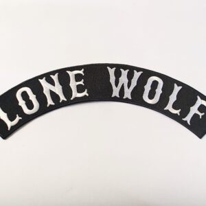 LONE WOLF nášivka veľká
