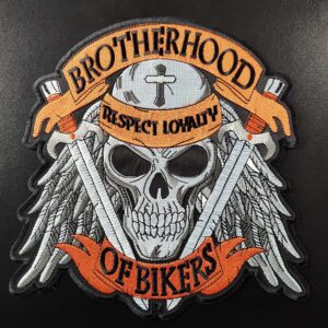 BROTHERHOOD OF BIKERS nášivka veľká