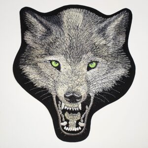 WOLF - Vlk nášivka veľká