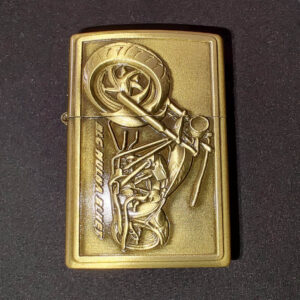 Americký chopper, zapaľovač benzínový mosadzný