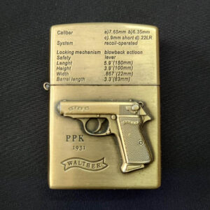 Walther PPK 1931, zapaľovač benzínový mosadzný