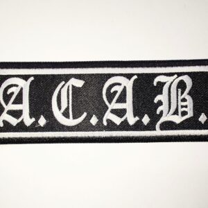 ACAB nášivka malá