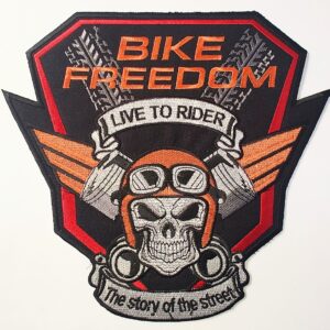 BIKE FREEDOM nášivka veľká