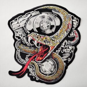 KOBRA MOTOR nášivka veľká