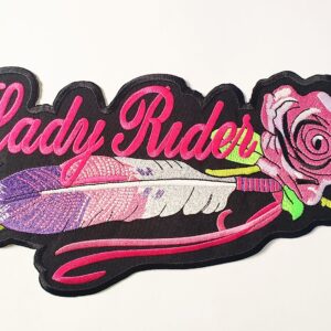LADY RIDER nášivka veľká