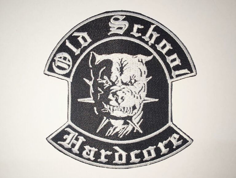 Old School Hardcore nášivka malá