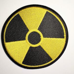RADIOAKTIVITA nášivka malá