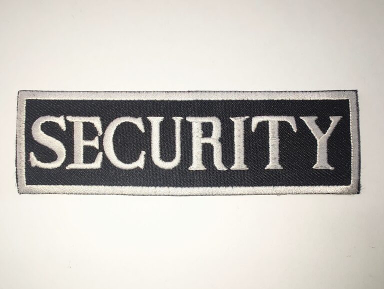 SECURITY nášivka malá