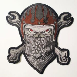 SKULL nášivka veľká