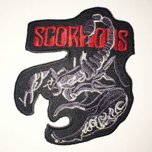 Scorpions nášivka malá