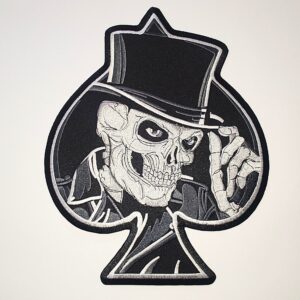 SKULL nášivka veľká