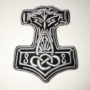 Thorovo kladivo nášivka malá