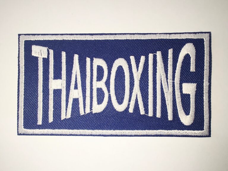 Thaiboxing nášivka malá