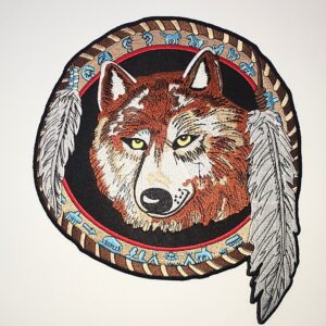 WOLF nášivka veľká