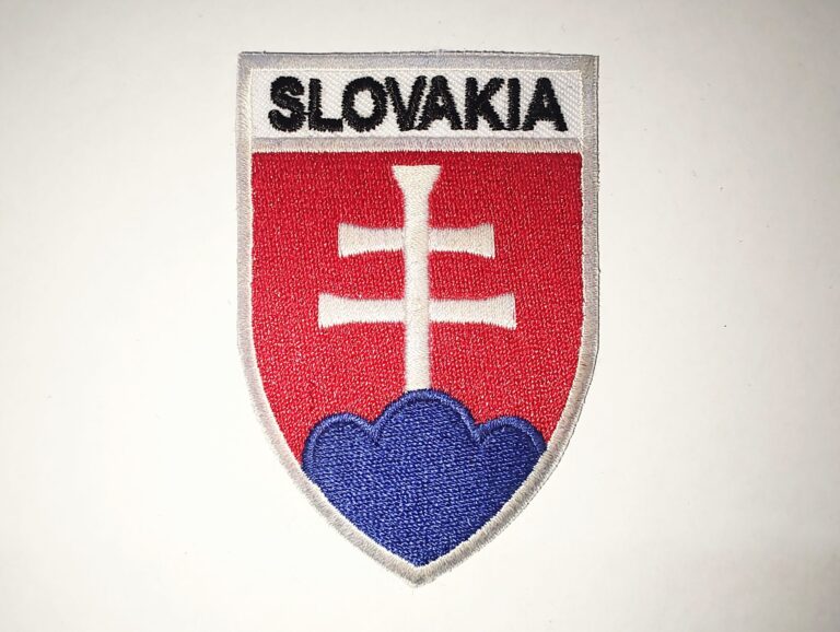 Znak Slovensko nášivka malá