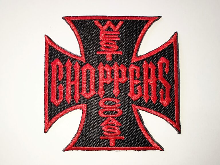 CHOPPERS WEST COAST nášivka malá