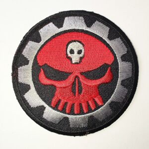 SKULL nášivka malá