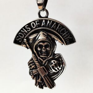 Sons of Anarchy prívesok z chirurgickej ocele
